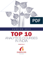 Top 10 in Analytics Courses in India
