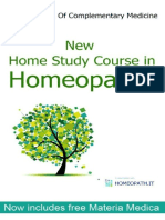 Home Study Course-Homeopath