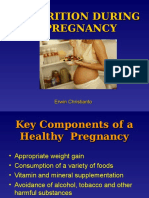 Nutrisi Pada Masa Kehamilan