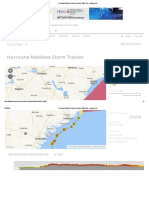 Hurricane Matthew Storm Tracker