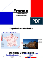 France: A Population Project By: Alexis Williams