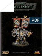 Warhammer 40K - Chapter Approved 2003 (Ordo Malleus Dixit) PDF