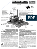 D12 Wilesco Steam Engine