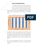 Report on Mobile Telephone