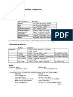 Adverbs - Types, Formation, Comparison PDF