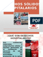 Clasificacion de Desechos Sólidos Hospitalarios