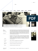 23 August - Varianta Mareșalului Ion Antonescu. Aventura Unui Document - Historia