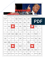 Newsweek Clinton V. Trump Debate Bingo, Round 2!