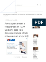 Acest Apartament A Fost Părăsit În 1939. Oamenii Care L-Au Descoperit După 70 de Ani Au Rămas Stupefiaţi! - Perfect Ask