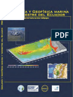 Geologáa y Geofísica Marina y Terrestre Del Ecuador Cordillera de Carneguie PDF