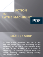 Introduction To Machining