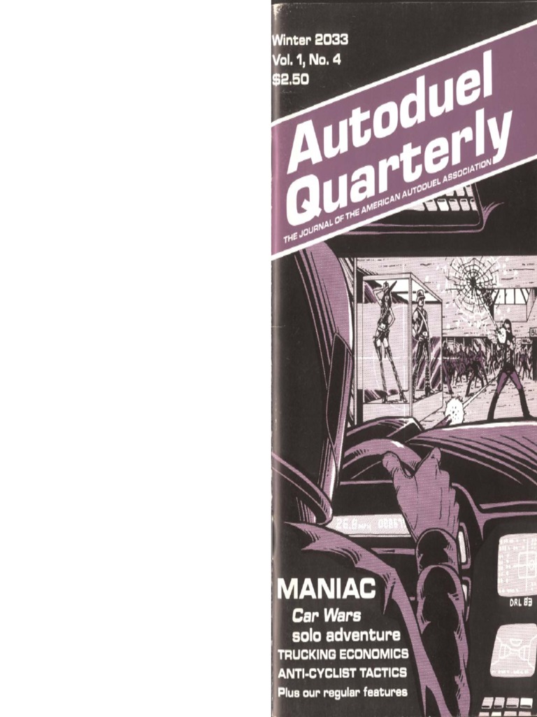 Autoduel Quarterly 1-4 | PDF
