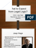 What To Expect From Legal Logic