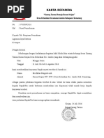 Surat Ijin Karang Taruna