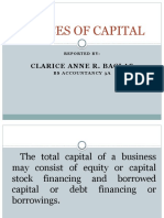 SOURCES OF CAPITAL 