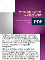 Chapter Working Capital Management