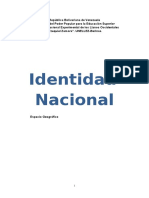 Identidad Nacional (Venezuela)