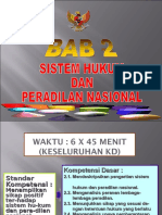 Bab II Sis Hukum & Perad Nas