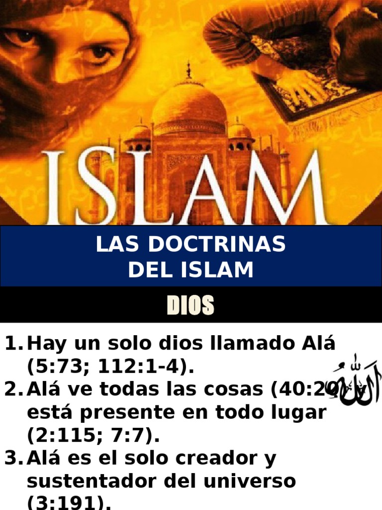 Doctrinas del Islam: Creencias y Comparaciones | PDF | Pecado | Mahoma