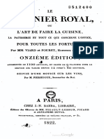 Le Cuisinier Royal - M.M. Viard Et Fouret (1822)