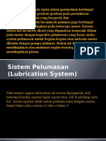 3 - 4 Sistem Pelumasan (L.o System)