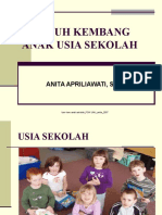 TUMBUH KEMBANG Anak Usia Sekolah