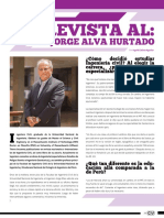 Entrevista Al Dr. Jorge Alva Hurtado