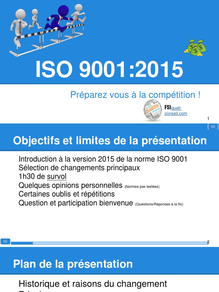 Résumé Des Chapitres De La Norme Iso 9001 Version 2015