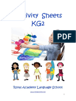 Activity Sheets KG2