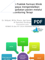 Penerapan Praktek Farmasi Klinik dalam mengendalikan biaya pengobatan pasien melalui monitoring Terapi