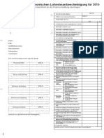 2014 09 16 Bekanntmachung Muster Ausdruck Elektronische Lohnsteuerbescheinigung 2015 PDF
