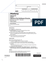 History: Pearson Edexcel GCE