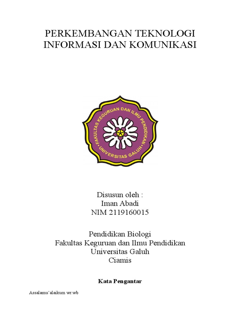 MAKALAH PERKEMBANGAN TEKNOLOGI INFORMASI DAN KOMUNIKASI.docx