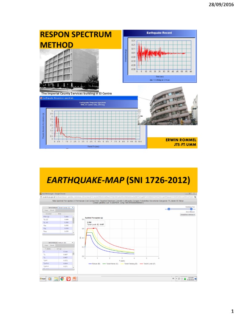 Respon Spectrum Method | PDF