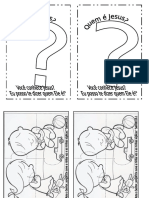 Estudo Bíblico Infantil - Série Quem É Jesus? - Atividades