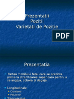 Prezentatii - Pozitii. Varietati de Pozitie 2006