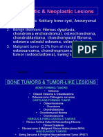 Bone: Cystic & Neoplastic Lesions