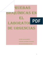 Bioquímica en Urgencias