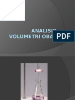 Analisis Volumetri Obat