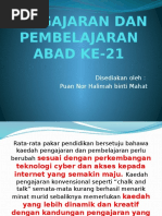 Pengajaran Dan Pembelajaran Abad Ke-21