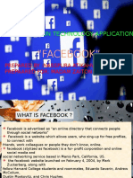 "Facebook": Communication Technology Application