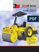 C B Series: 3-5 and 4-6 Ton Steel Wheel Compactors