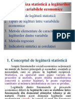 Analiza Stat. a Legaturiolor