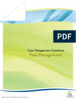 Care Management Guidelines - Pain Management PDF