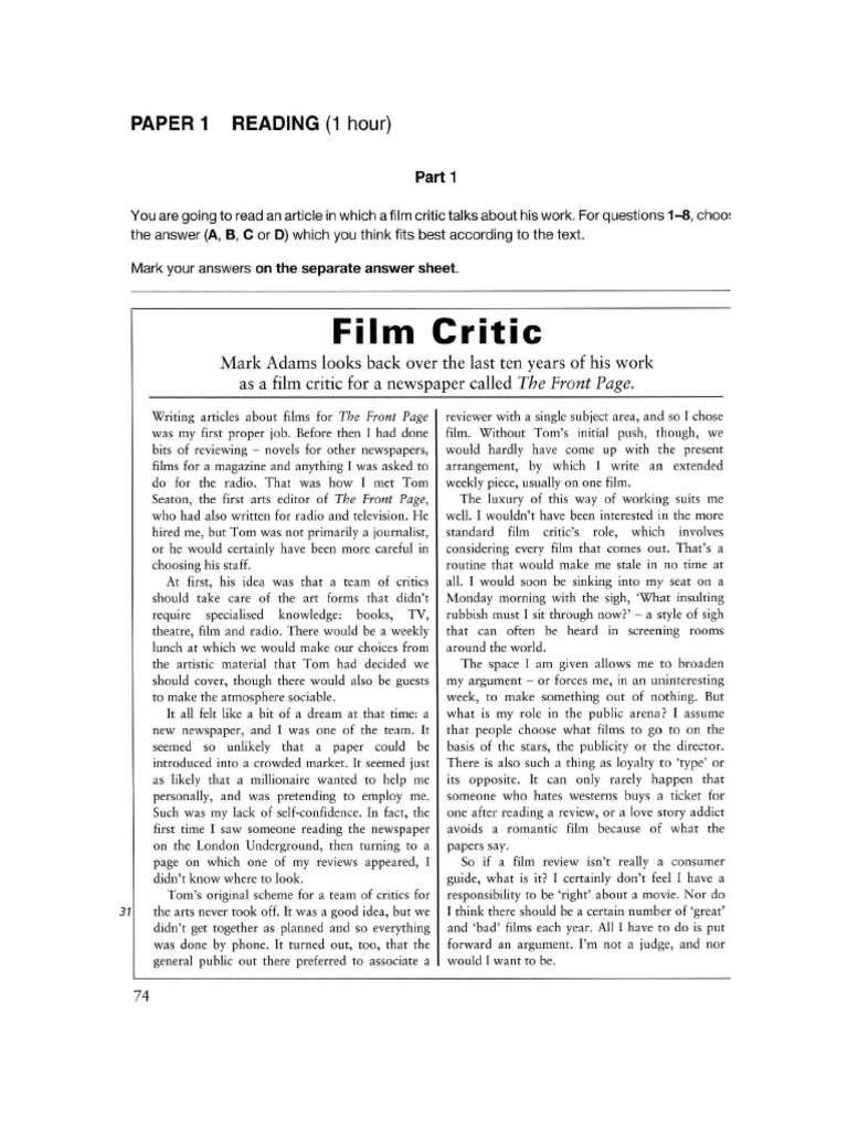 Reading | PDF