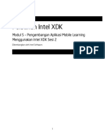 Modul 5 Intel XDK Pengembangan Aplikasi Mobile Learning Menggunakan Intel XDK Sesi II