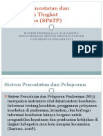 Sistem Pencatatan Dan Pelaporan Tingkat Puskesmas