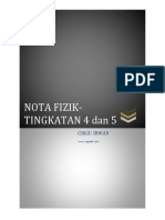 Nota Fizik-Tingkatan 4 Dan 5: Cikgu Irwan