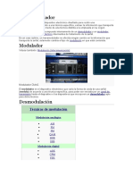 Transmodulador, Modulador e Demulador