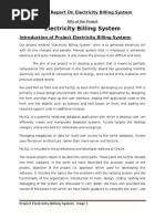 Download PHP and MySQL Project on Electricity Billing System by FreeProjectzcom SN326960164 doc pdf